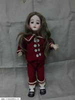 Антикварная французская кукла Лимож