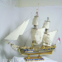 Интерьерная модель корабля "Race Horse" длина 590 мм, k