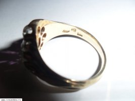 Старинное золотое кольцо
