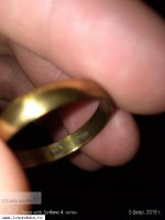 Драгоценное позолоченное кольцо 1972года.