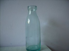 молочная бутылка советского времени