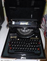  старинная (30-е годы) пишущая машинка Rheinmetall Немец