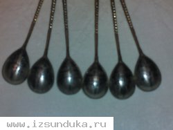 Серебряные ложки 19-го века