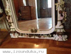 Зеркало напольное Рококо