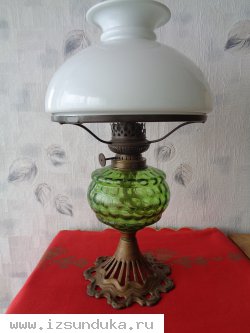 Керосиновая лампа начало 20 века 