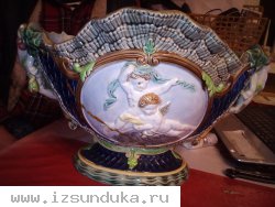 Старинная ваза Кузнецова