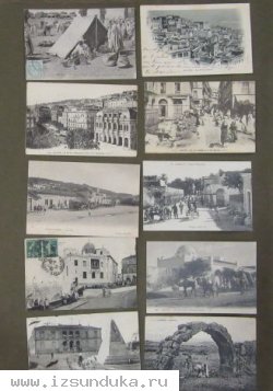 Египет - Лот из 30 открыток «Исключительные» - карты сцен и типов ... Порт Саид, Палмерае