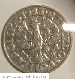 монета Польша,1923г.