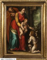 Святое семейство с младенцем Иоанном Креl