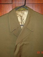 Плащ -пальто повседневный старшего офицерского состава Советской Армии