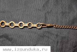 Цепь &laquo;Шатлен&raquo; из серебра &laquo;84&raquo; пробы, украшенная полихромными перегородчатыми эмалями в стиле &laquo;Модерн&raquo;.  Российская Империя. XIX век.