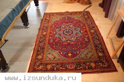 Шерстяной ковер ручной работы